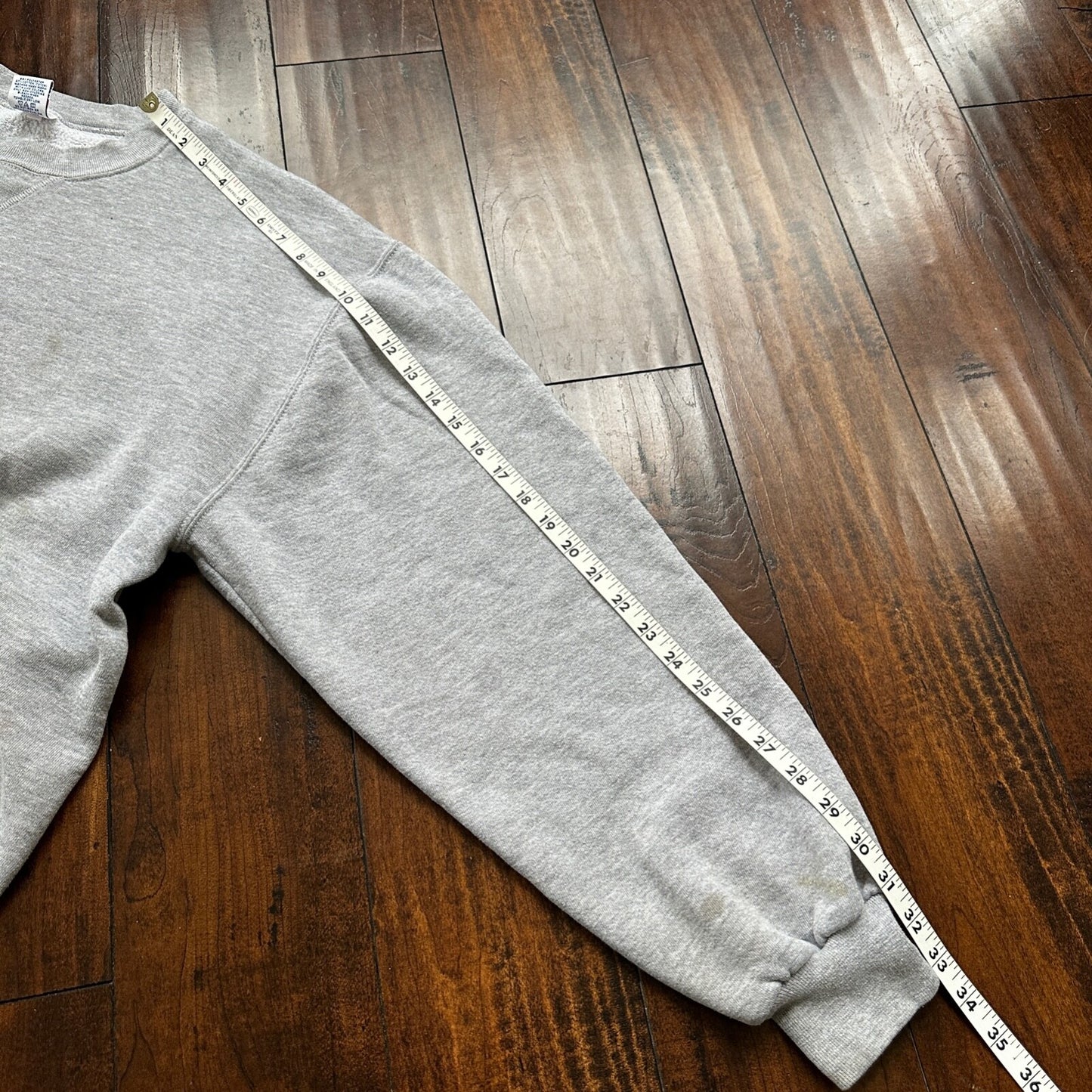 Vintage Russell Athletic Sweatshirt Grey L 90s V Basic Cool 1990s Gym