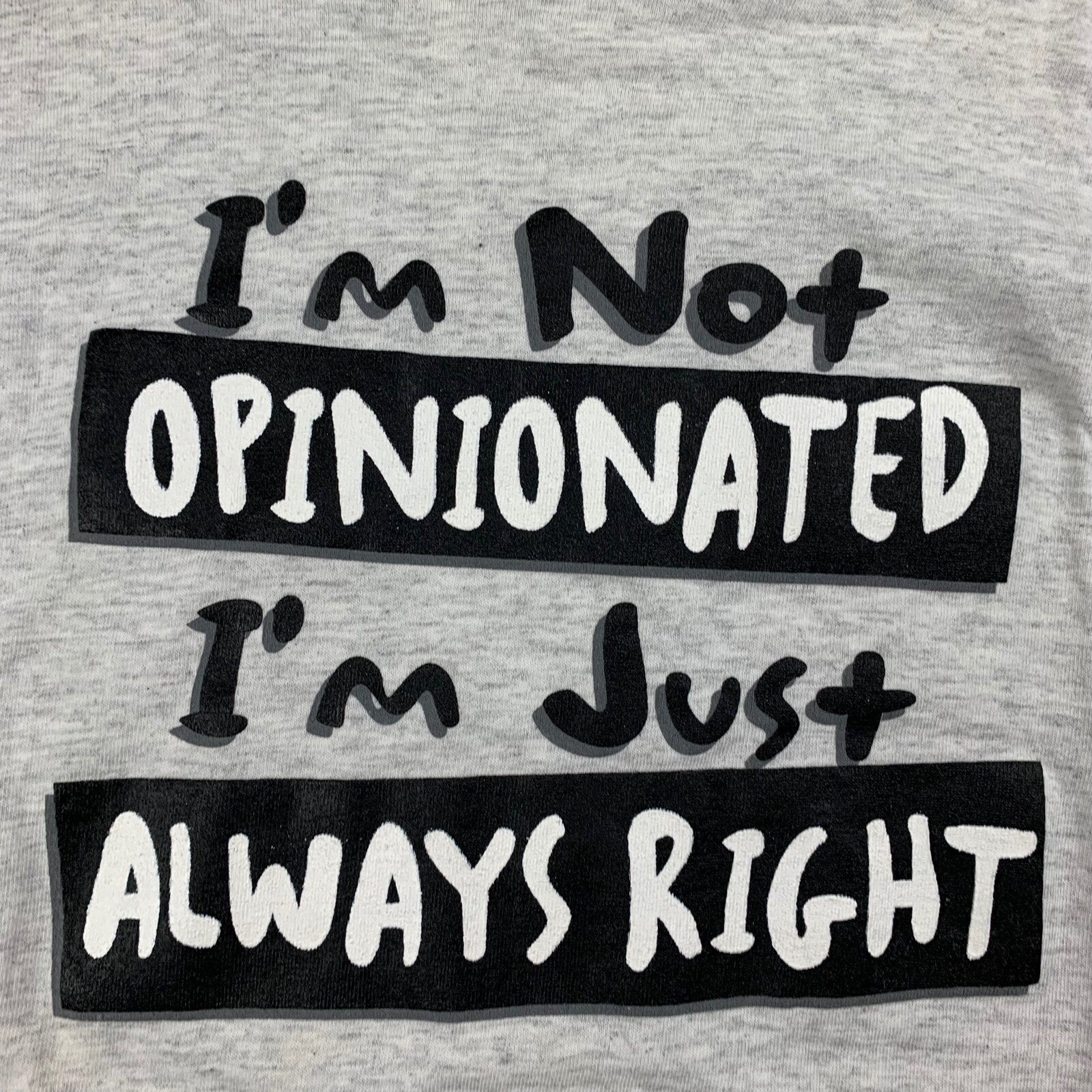 Funny  Men Always Right Humor Vintage T Shirt Opinionated Adult Dark Cool Y2K