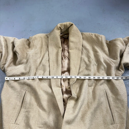 VTG 60s Forstman Beige Penny Lane Pure Wool Harol Crest California Rockabilly