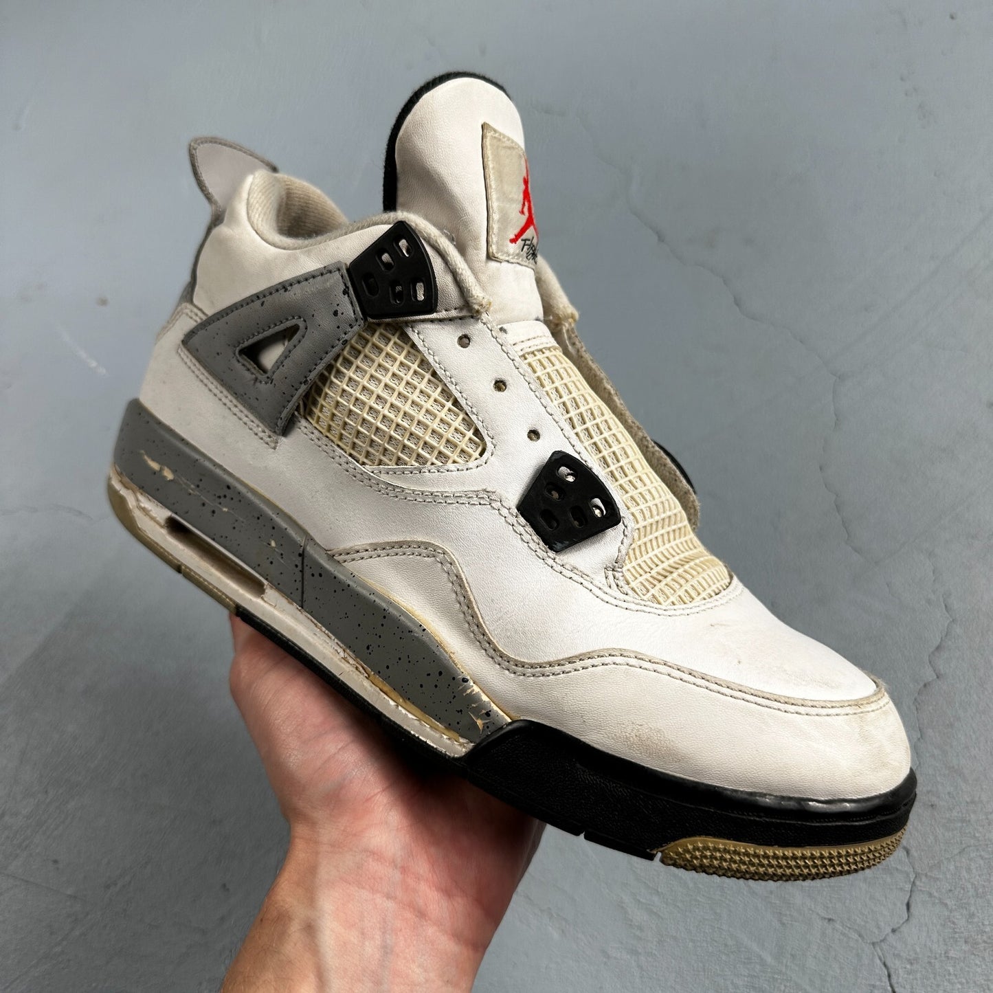 Nike Air Jordan 4 Retro GS 'Cement' 2012  836016-192  Youth Size 7Y No Box