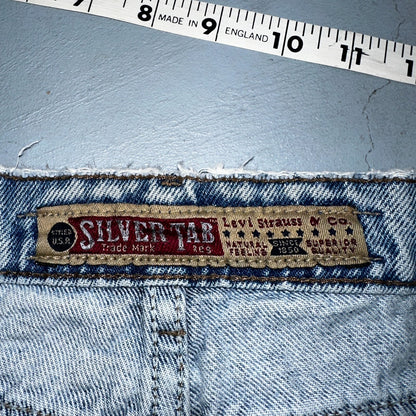 Levis 525 Silver Tab USA Vintage 90s Skater Jeans Light Wash Act 32x32 Act 30x30