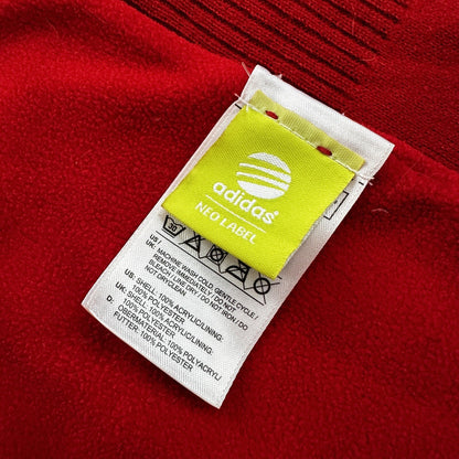 VTG Adidas Scarf Beautiful Red Colors Neo Label Soft Sports Athletic Swans