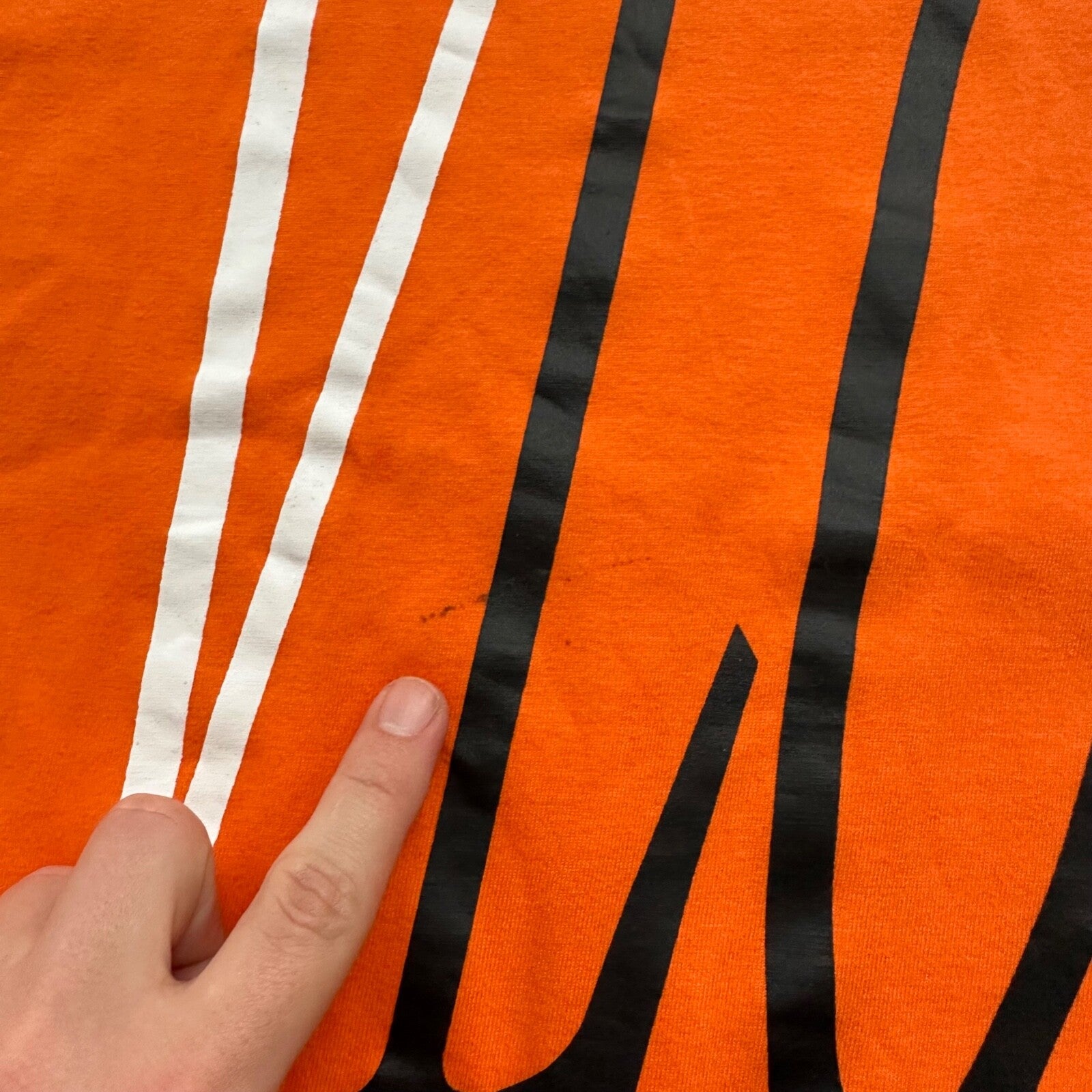 Vlone T-Shirt Orange 100% Authentic Rare USA XL