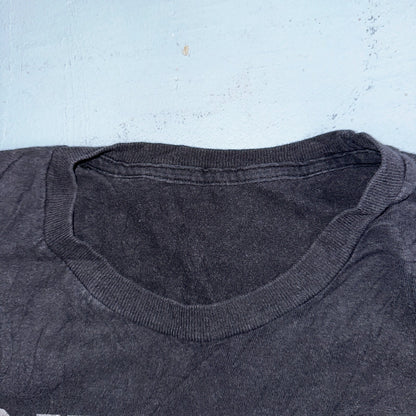 Nirvana Grunge Punk Rock VTG Style T Shirt Y2K Music Band Promo Kurt Cobain Art