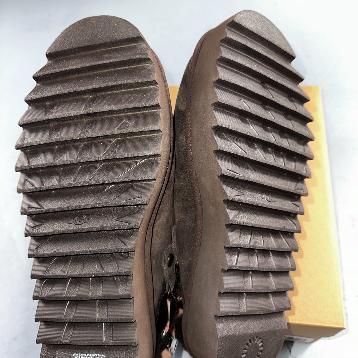 Ugg Australia Womens  Lanah Clog Platform Slipper Size 10 NIB Brown Chocolate