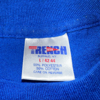 New York Rangers VTG Sportswear T Shirt Mens L NHL Hockey Blue 90s Single Stitch