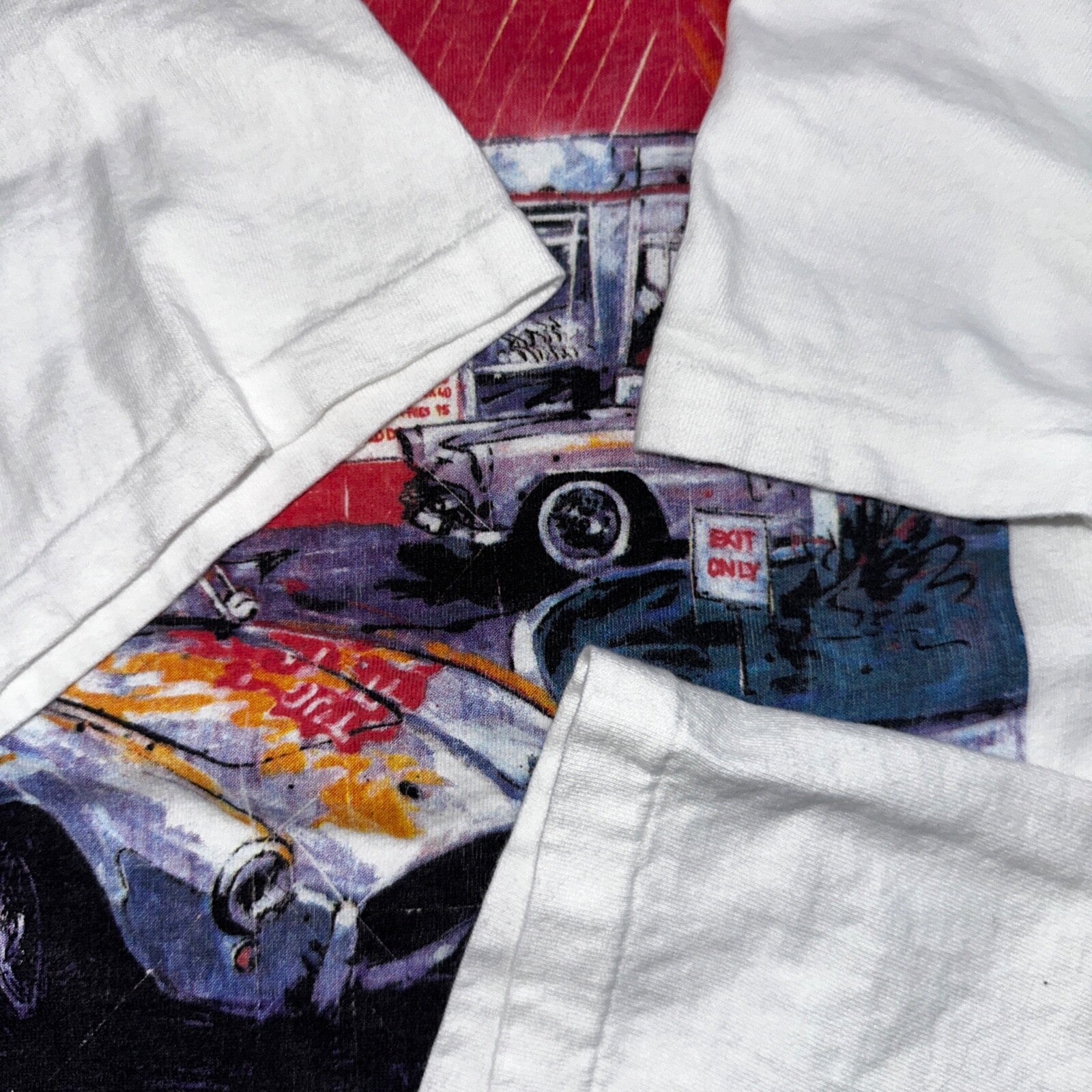 In N Out Souther California VTG T Shirt 90s Single Stitch Promo Burger Food Cars