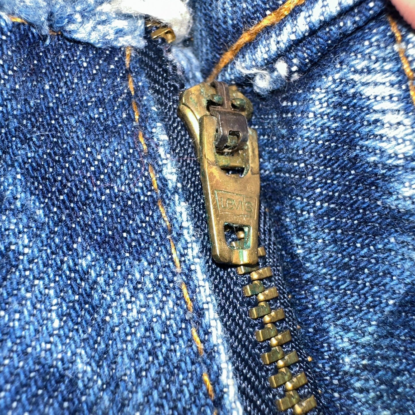 Levis 517 Vintage 90s USA Orange Tab Bootcut Flare Blue Worn Jeans Thrash 32x32