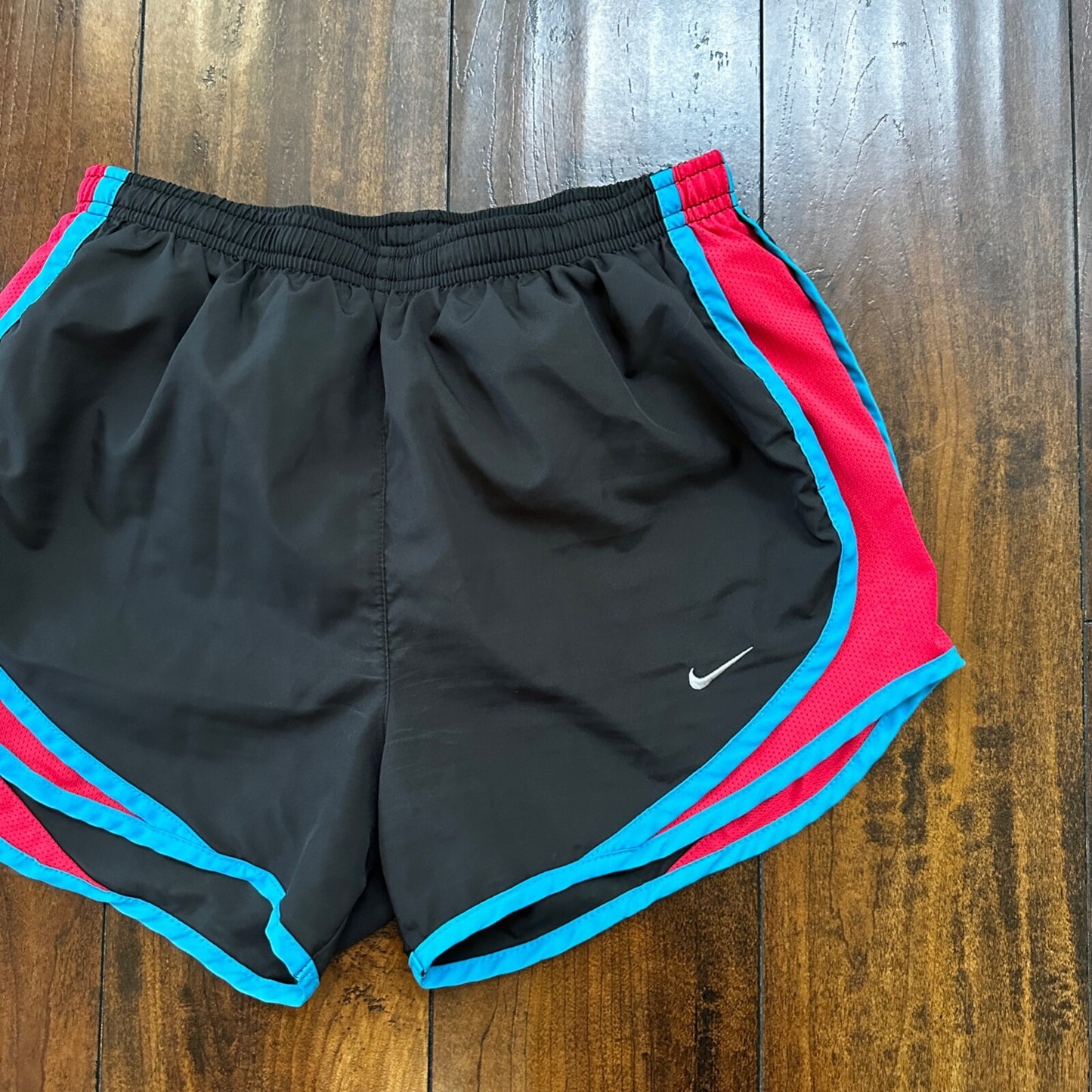 Nike Women's Size XS Sweat Shorts Dri Fit Gym Run Black Regular Polyester