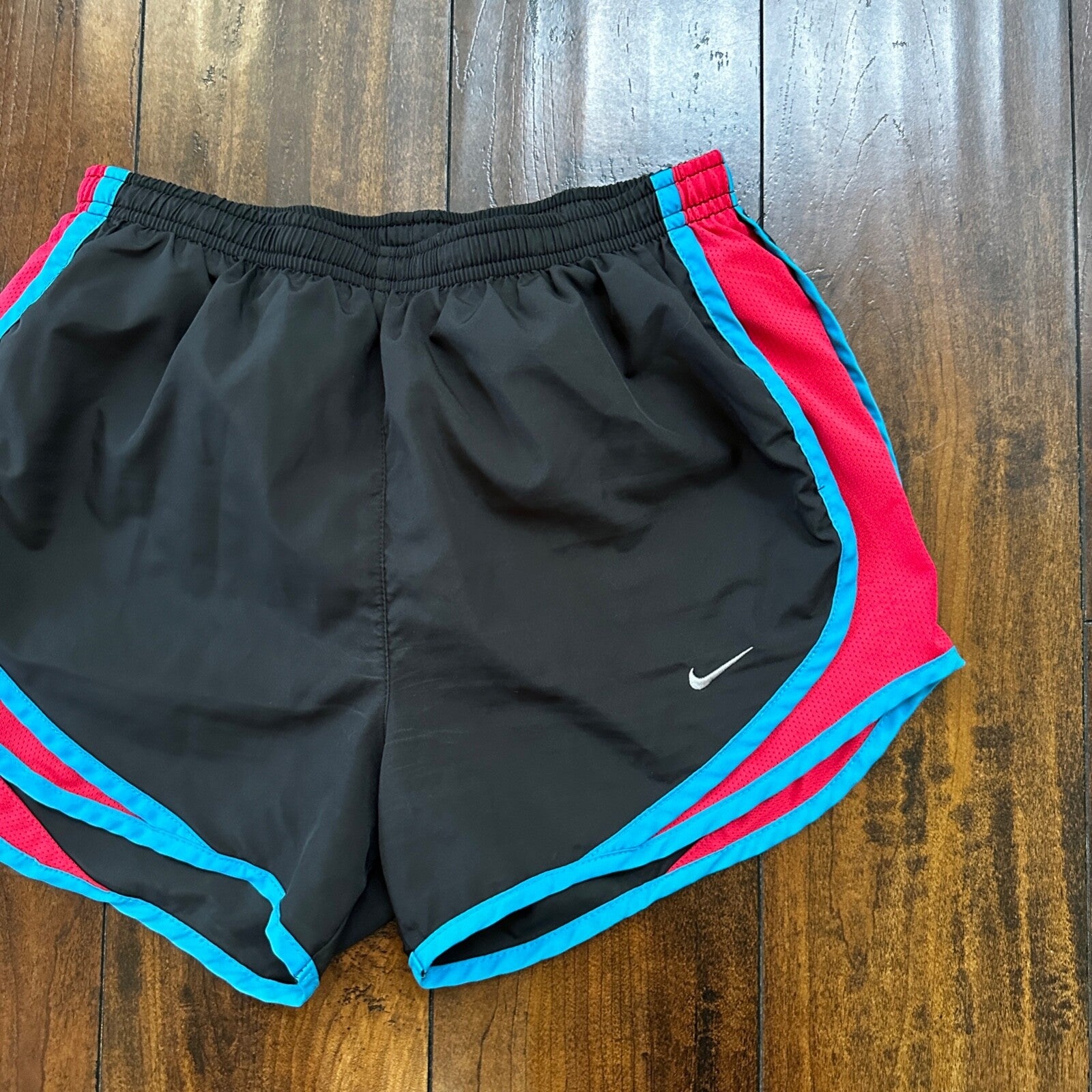 Nike Women's Size XS Sweat Shorts Dri Fit Gym Run Black Regular Polyester