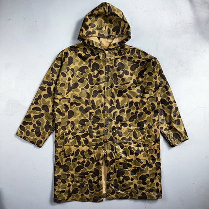 Dry Wear Rain Suit Adult Brown Green Camouflage Outdoor Hunting Mens XL Frogskin