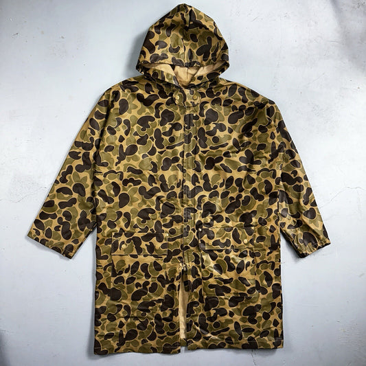 Dry Wear Rain Suit Adult Brown Green Camouflage Outdoor Hunting Mens XL Frogskin