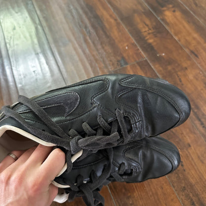 Nike Vintage 90s Mens Size 11 Sharks Sneakers Shoes Cleats Black 1994 Football