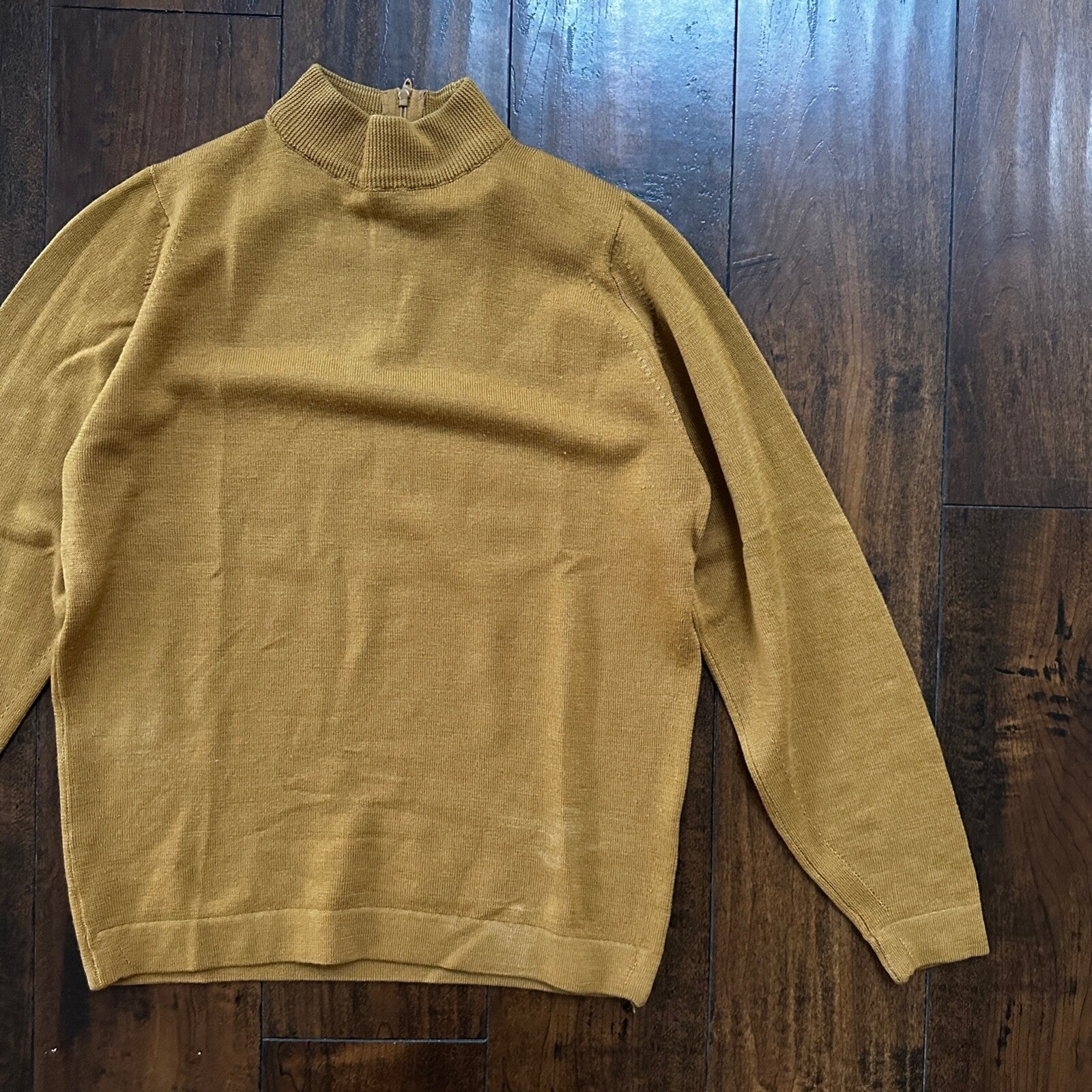 VTG 60s Pendleton Women’s Brown Pullover Sweater Long Sleeve Virgin Wool Size 36