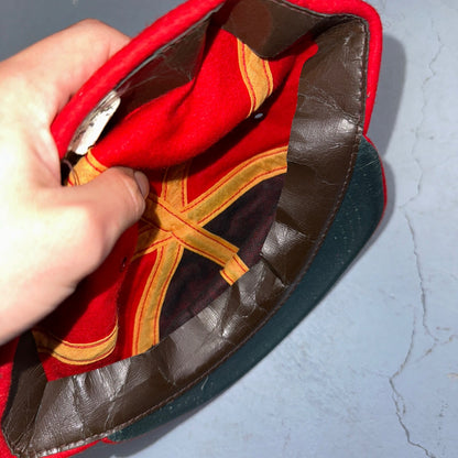 Caveman Camper Oregon VTG Hat Cap Snapback Grant Pass Very Rare Wool 1960s 60s