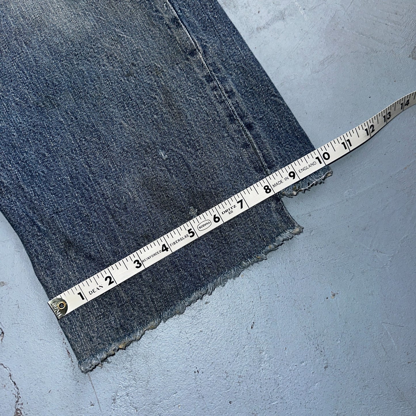 Levis 501 Vintage 70s SS Redline Selvedge USA XX Jeans Med Wash 48x30 Act 43x22
