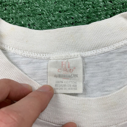 Nike Vintage T Shirt Mens M 1978 Honolulu Hawaii Marathon Runner Pinwheel 70s