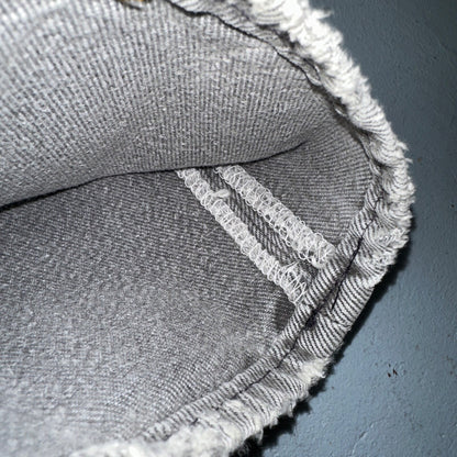 Levis 501 Vintage 90s USA XX Straight Leg Jeans Black Faded Grey Wash Act 25x30