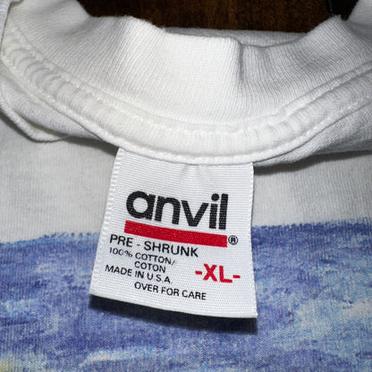 Art Carmel Sailboat VTG T Shirt Photography Rare Print Ocean Travel Sea Rap