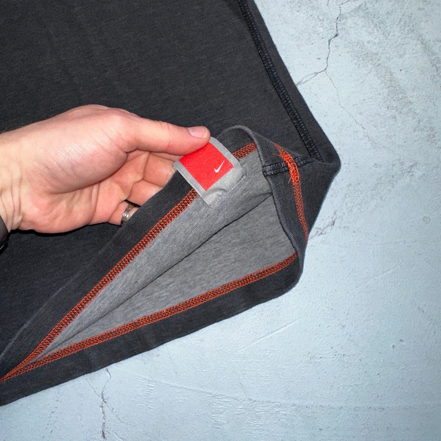 Nike Center Swoosh Beavers PDX VTG T Shirt Y2K 2000s Reversible Oregon State