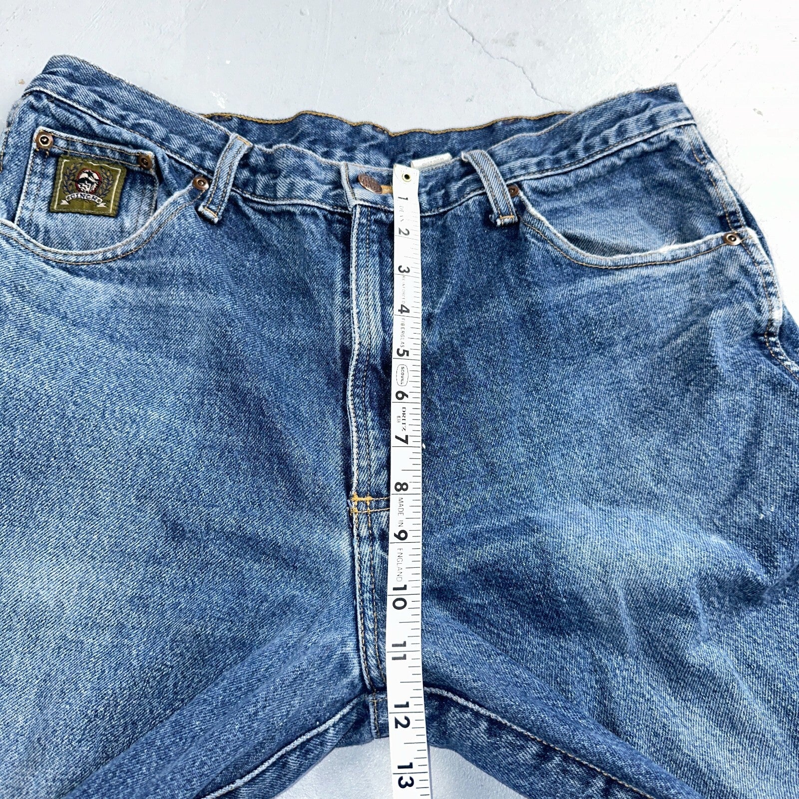 CINCH Slim Leg Jeans Men’s 34X34 Blue Wash Denim Western VTG 90s Cowboy