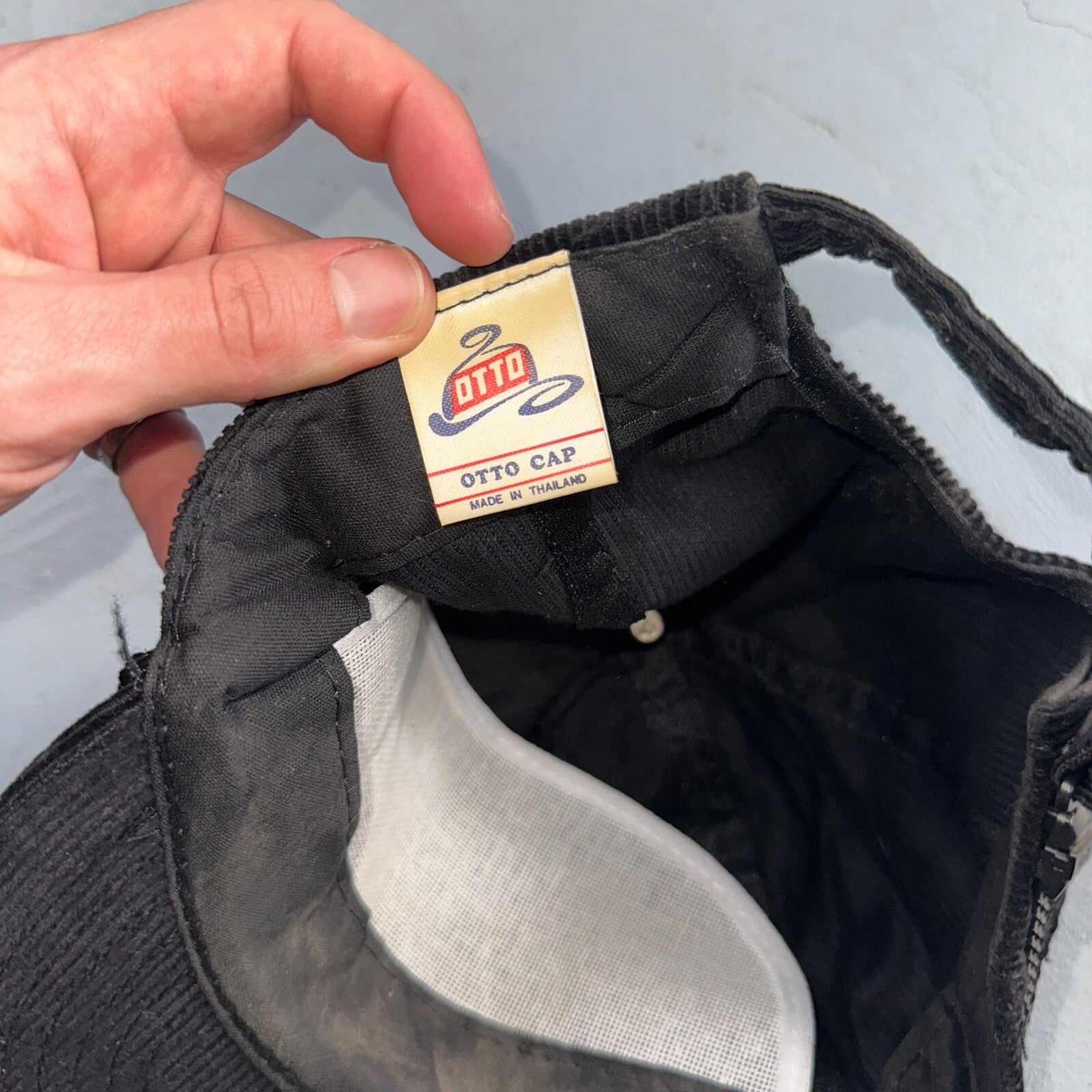 AT&T Fiber Optics Dragon Corduroy VTG Hat Cap Snapback Bell System Telephone Cal