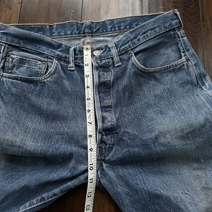 Levis 501 XX Big E True Vintage 60s Redline Selvedge Denim Jeans 1960s 32x28 31