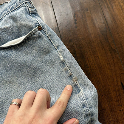 Levis Vintage 80s Redline Selvedge USA 501 XX Jeans 66 70s 36x32 Act 32x28