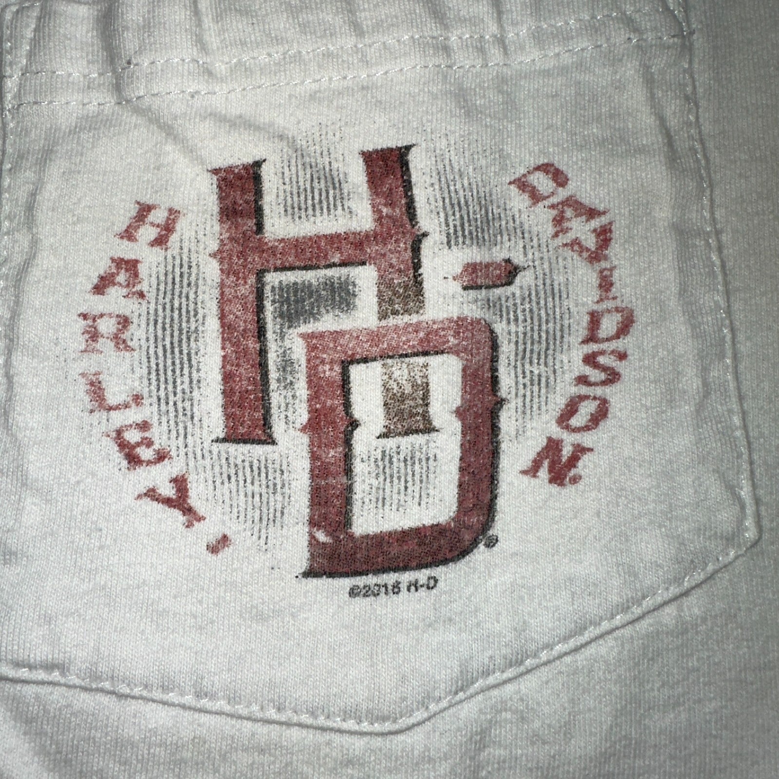 Harley Davidson Yorktown Hampton VTG T Shirt Motorcycle Bike Graphic Y2K Ride