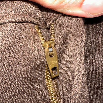 Levis 70s USA 517 36x31 Bootcut Pants Brown Polyester Slacks Vintage 35x30