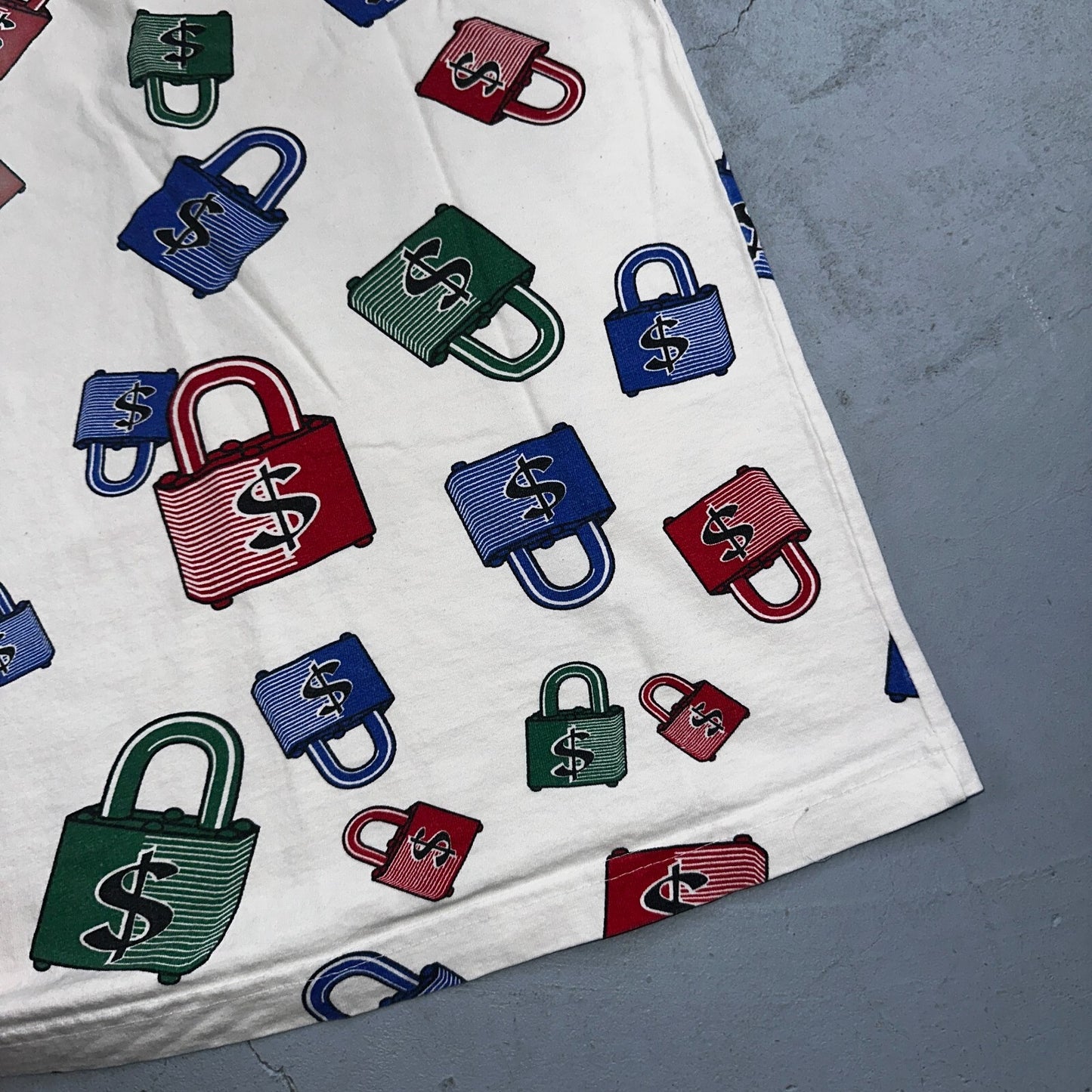 Money On Lock Wild AOP Y2K VTG T Shirt Cash CREAM Rap Music 4XL Soulja Boy Boi