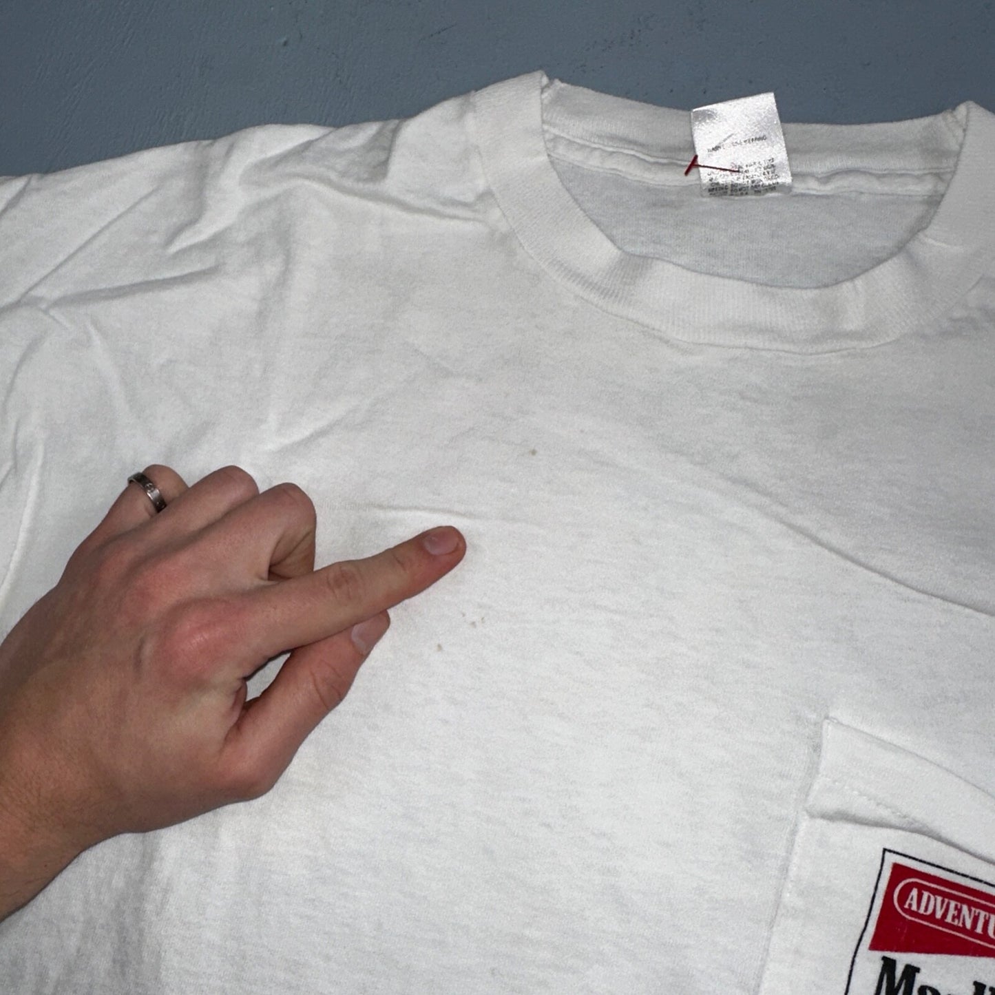 Vintage Marlboro Tee Shirt XL 90s Rafting Promo Single Stitch Sports Smoke