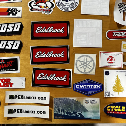 Sticker Lot Of 50! Racing Decal LSFEST NHRA Hotrod Offroad UTV Nascar Motorcycle
