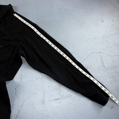 Vintage Wrangler Pearl Snap Shirt Men's Large Black Western 90s Cowboy