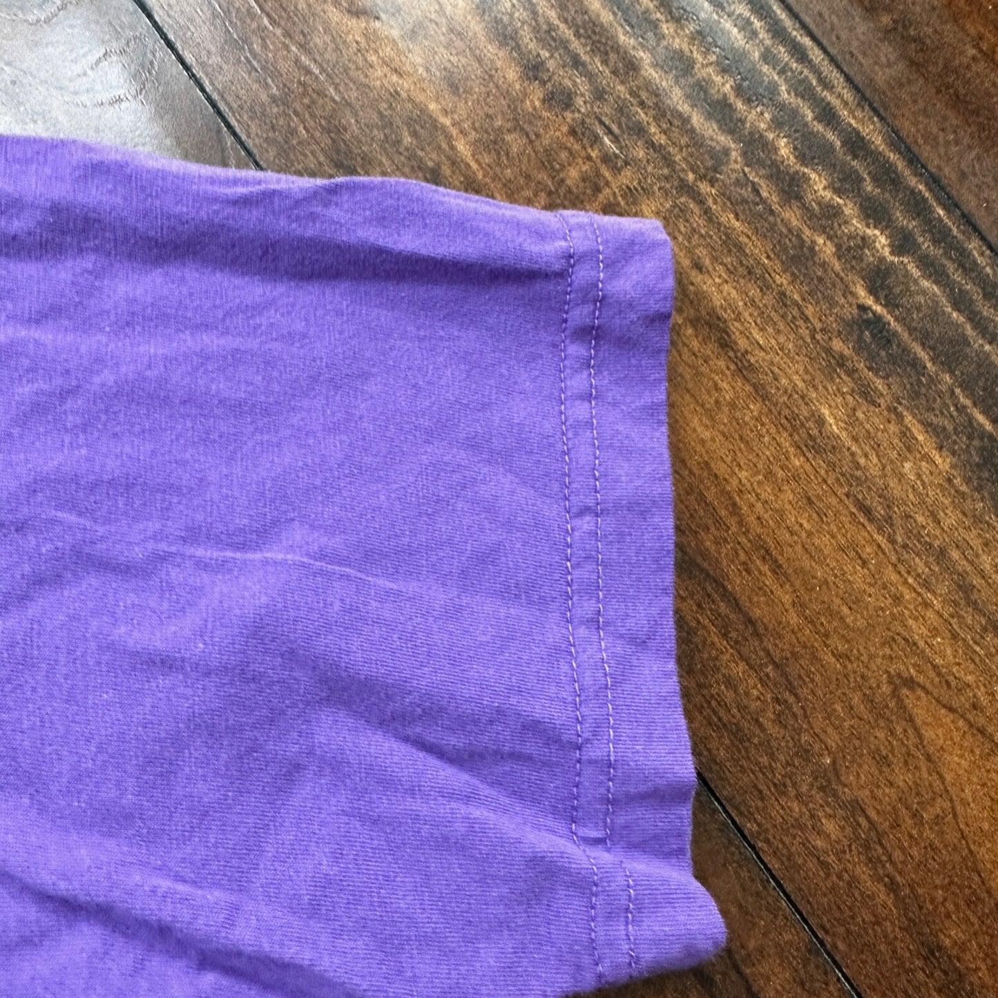 Teddy Fresh Purple Red Neck XS Hype Vintage Style T Shirt Basic Essential