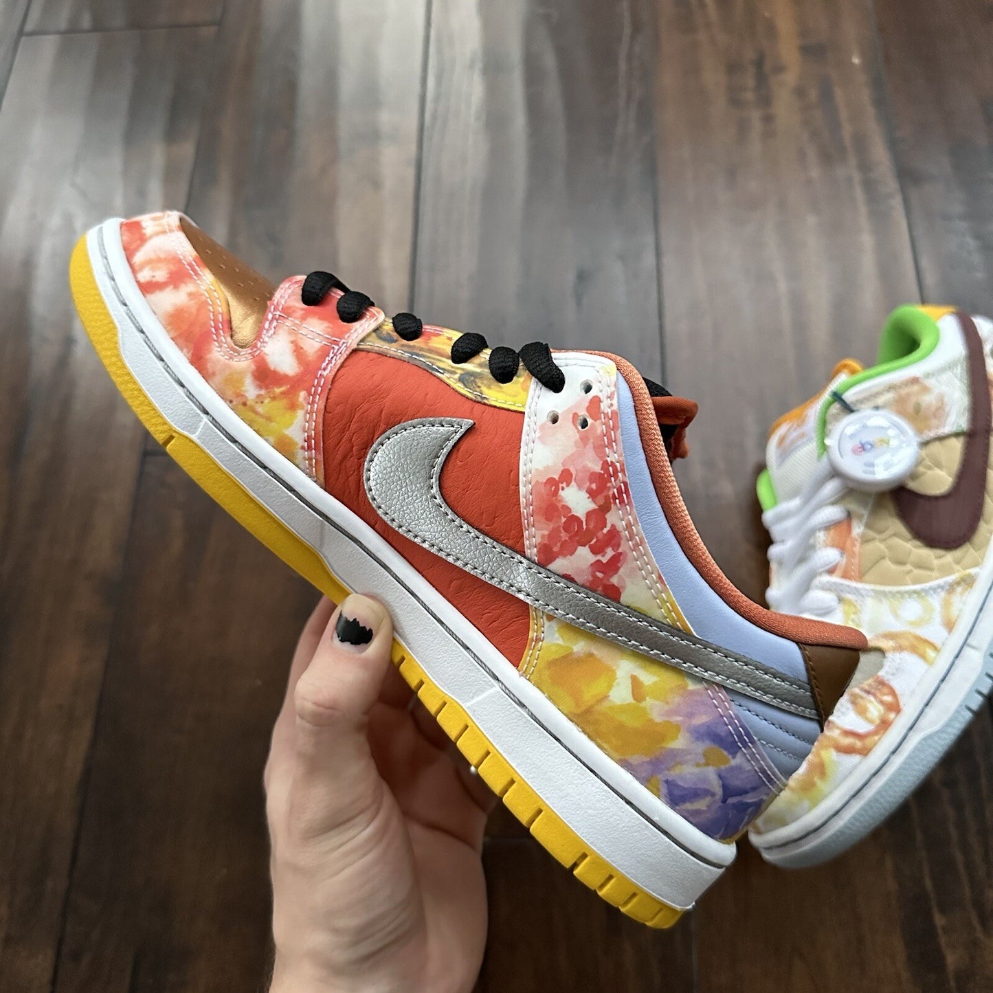 Nike Size 7.5 SB Dunk Low QS Pro Street Hawker - CV1628-800 - Worn Once