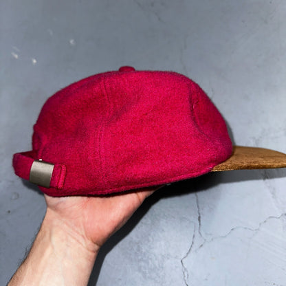 Vintage GAP Wool Hat Cap Adult One Size Adjustable Strapback USA Made 90s