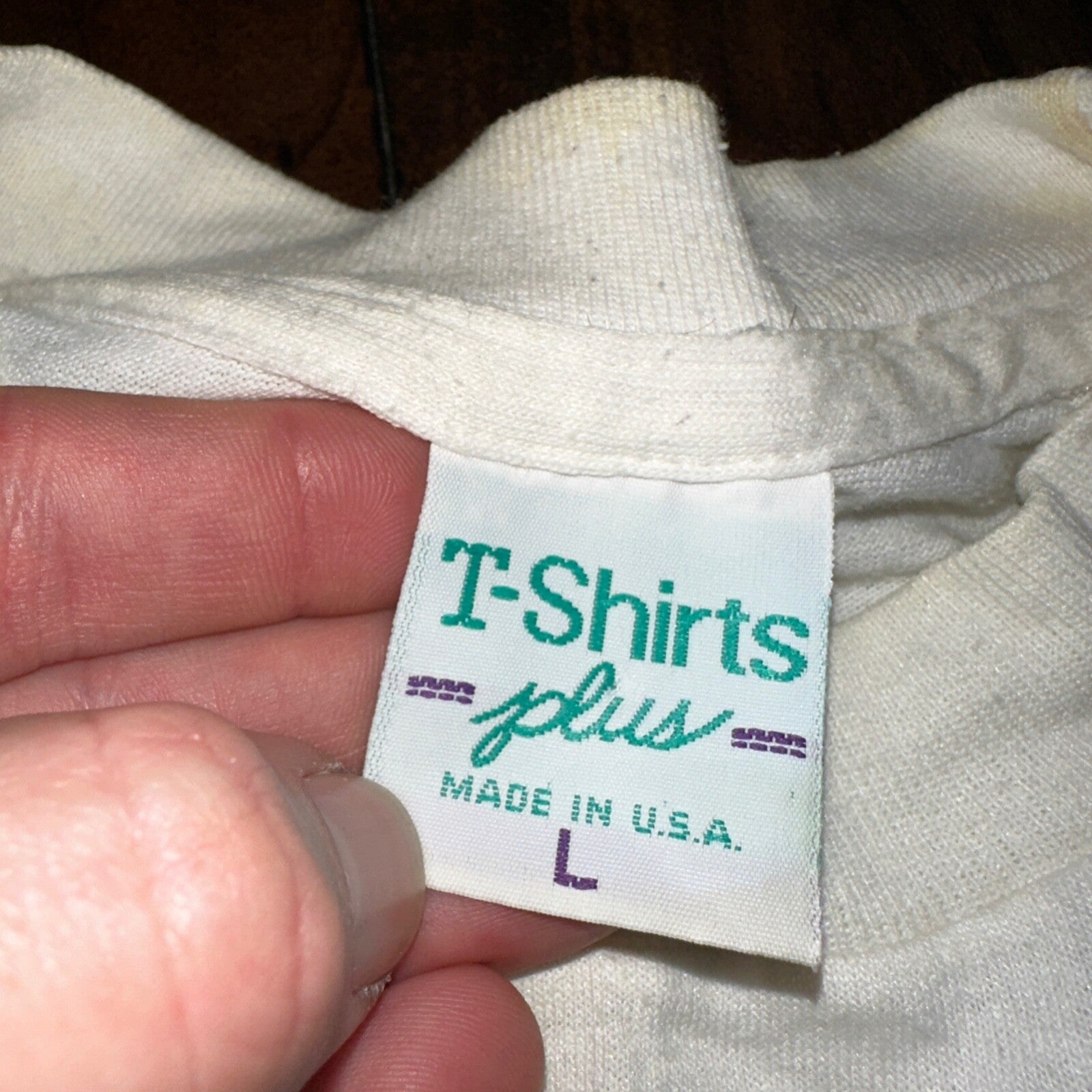 Flowers Art Single Stitch 80s Vintage T Shirt 1989 Travel Garden Plants Life