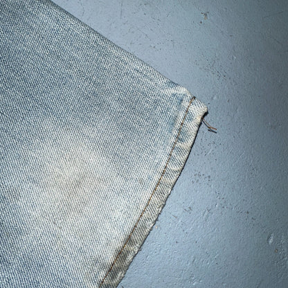 Levis 505 VTG 70s SS Redline Selvedge USA XX Jeans Light Wash Talon Act 29x34