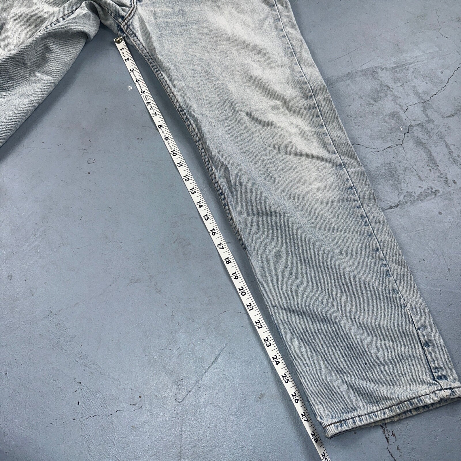 Levis 505 Vintage 90s USA XX Jeans Blue 501 Light Wash 38x30 Act 36x28