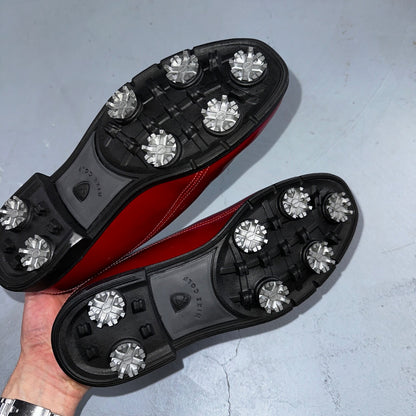 Nike Women's Size 8 Verdana Last Nike Air Red Slip On Golf Shoes 305276-661