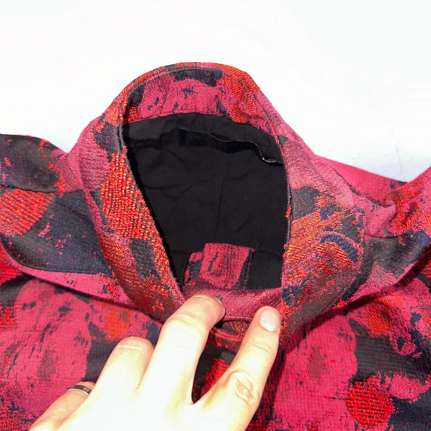 House Of Harlow 1960 Jacket Women Red Cropped REVOLVE Silvio Top Floral M