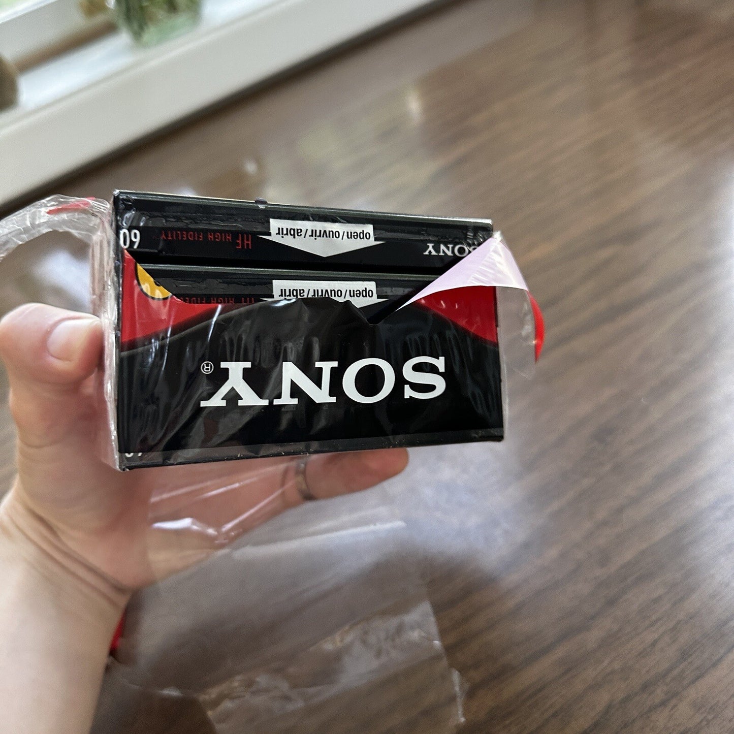 SONY HF 60 90 Minute Blank Audio Cassette Tapes NEW Lot Of 5 Normal Bias