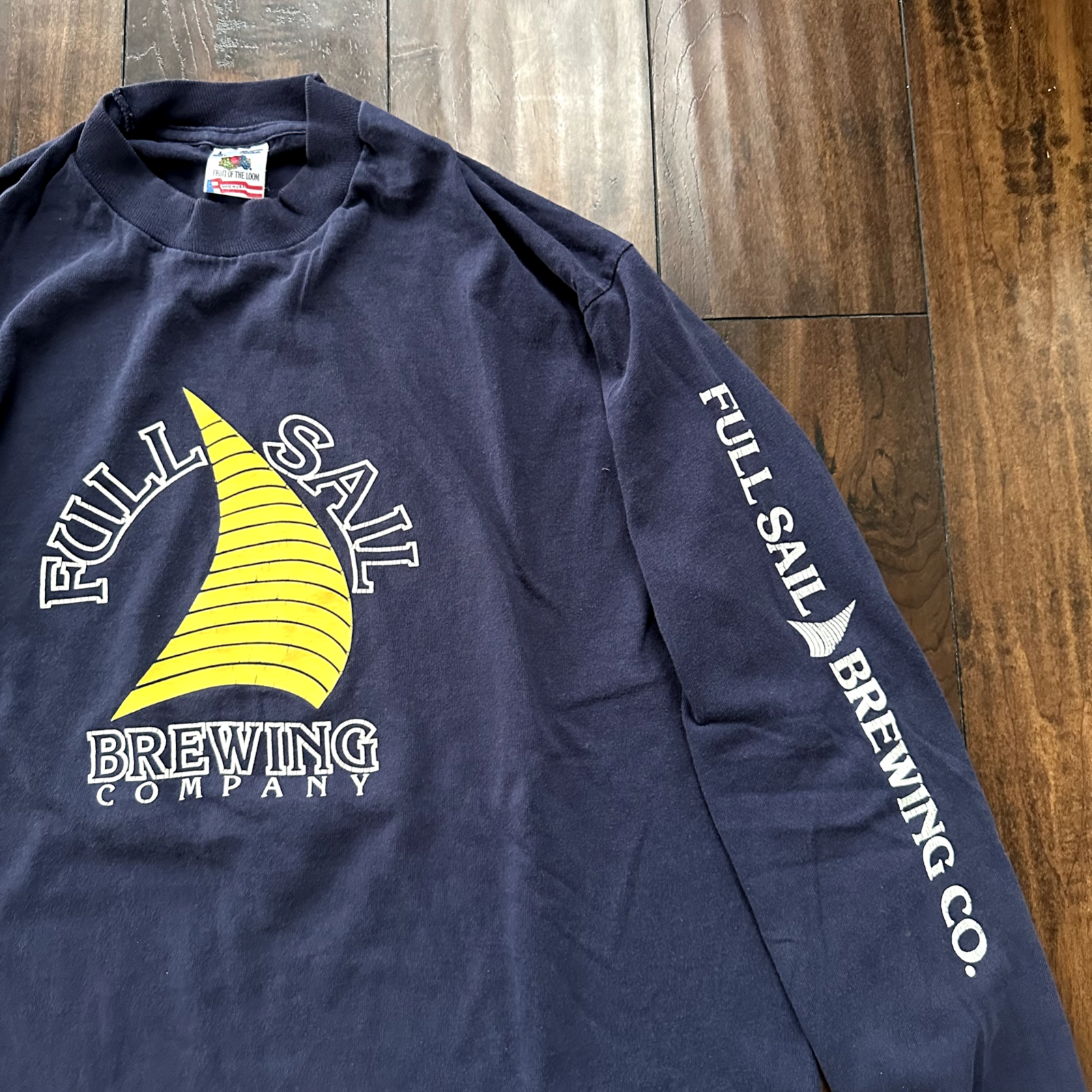 Full Sail Brewing Company Vintage T Shirt 90s Long Sleeve Funny Beer Drinking