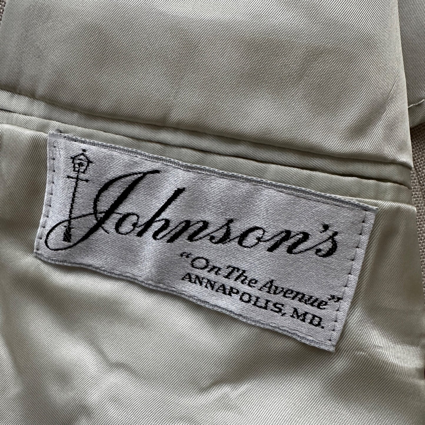 VTG Union Sport Coat Mens 42 Johnson Blazer Button Cricketer 70s 1970s Tan