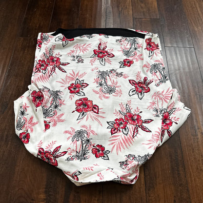 VTG Floral Shirt Womens L 90s New York Clothing Co Cottage Hawaiian 1990s