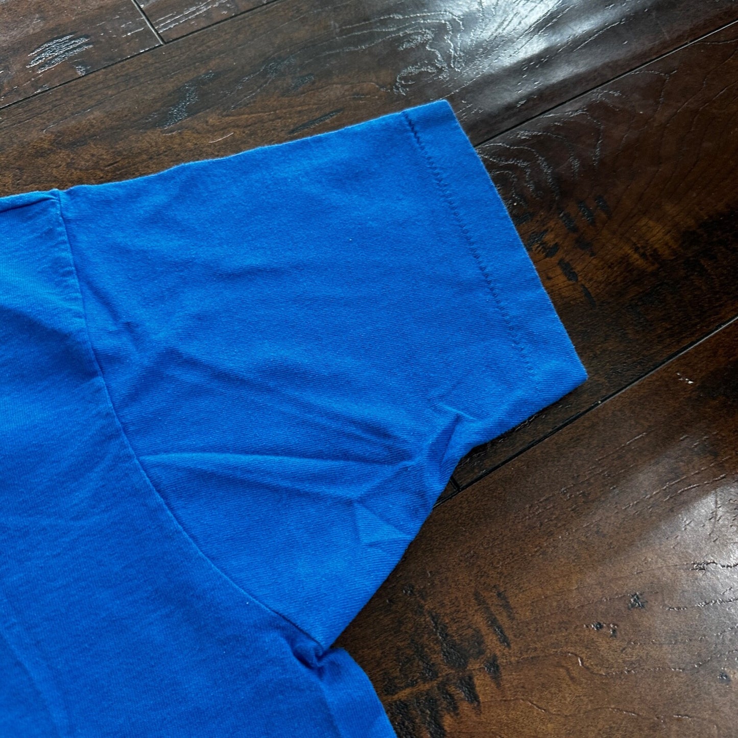 BVD Blank Blue Vintage T Shirt Salem Oregon Weeknd Sams Turtle Pocket Selvedge