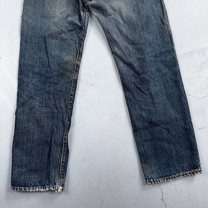 Levis 501 Big E Vintage 60s Redline Selvedge USA XX 1960s Jeans Act 28x28
