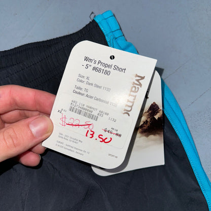 Marmot Juniper Springs 4" Inseam Athletic Propel Women's Shorts XL NWT