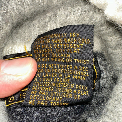 Eddie Bauer Vintage 1992 Wool Turtleneck Fair Isle Pullover Sweater L Womens